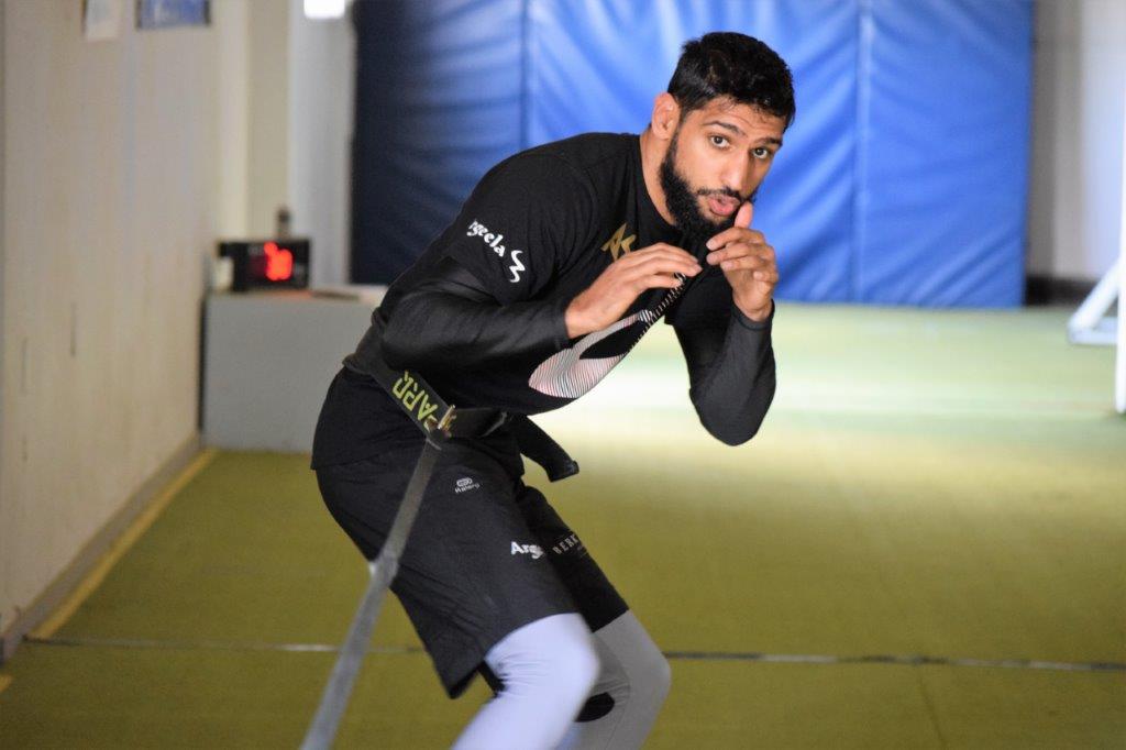 amir khan training