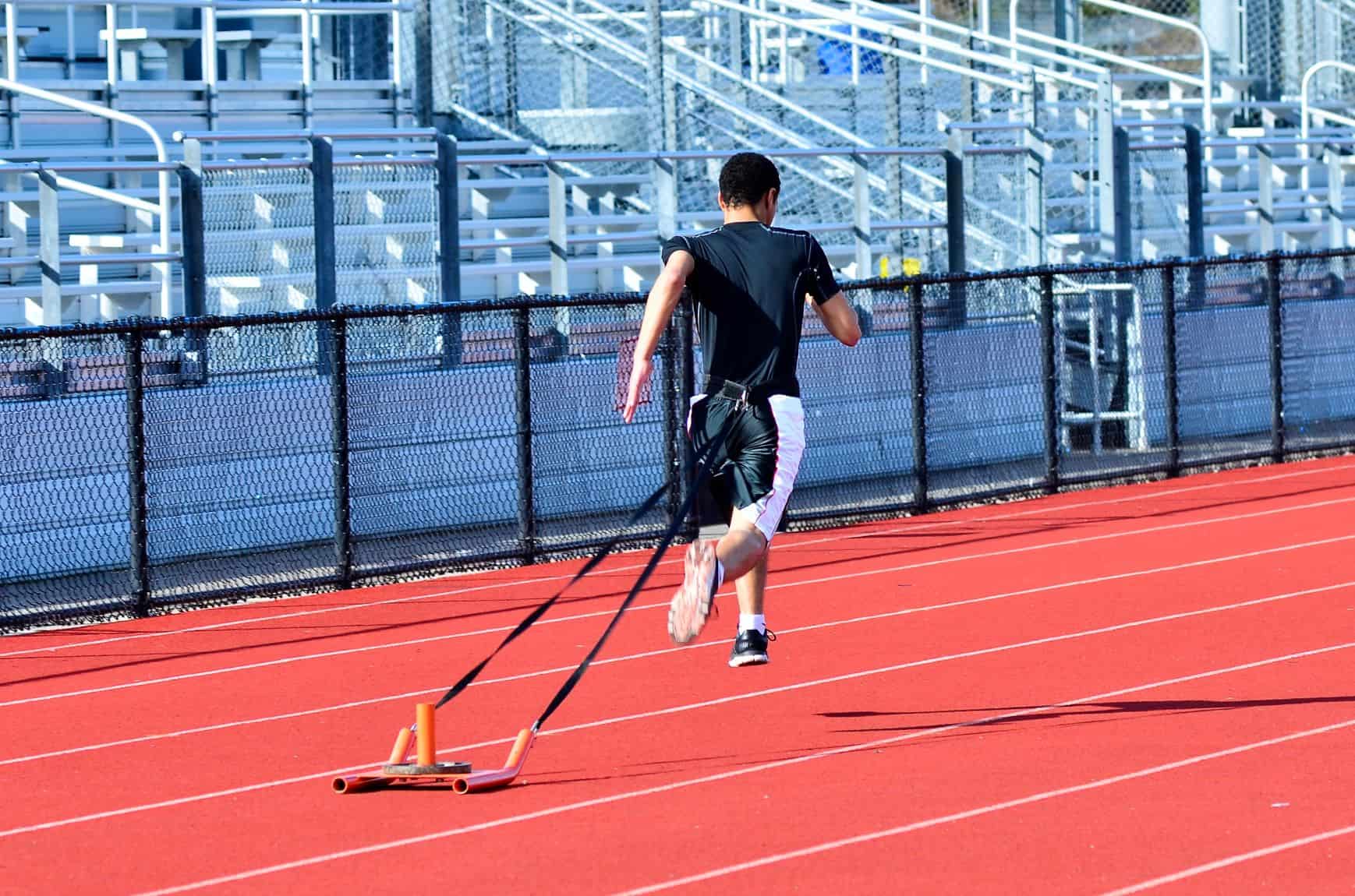 sled run speed training